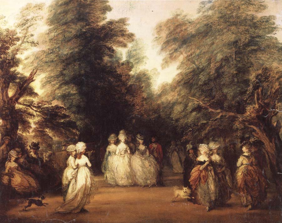 Thomas Gainsborough The Mall in St.James-s Park